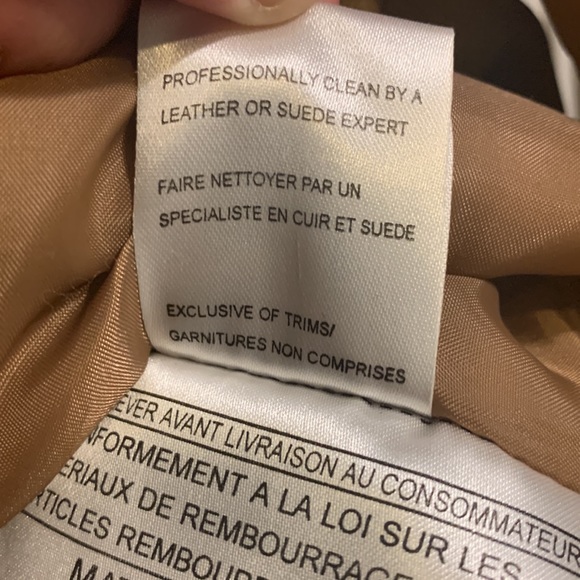 Brown Leather Coat - Picture 9 of 12